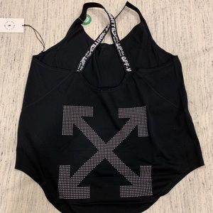 OFF WHITE NIKE RACERBACK TANK